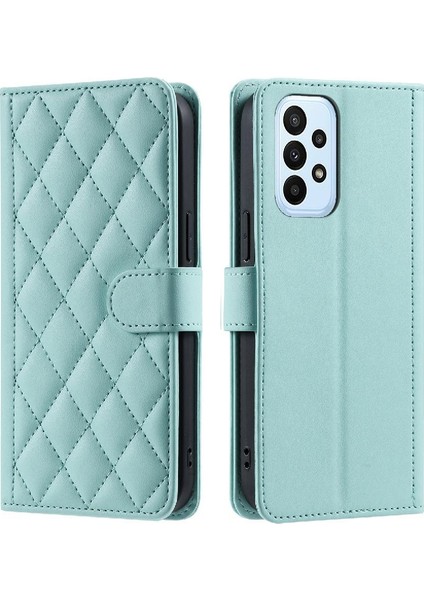 Telefon Kılıfı Için Samsung Galaxy A52S Kart Yuvaları Tutucu Kafes Flip Folio (Yurt Dışından)