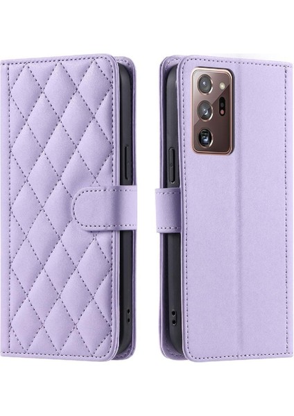 Samsung Galaxy Not 20 Için Telefon Kılıfı Ultra Kafes Flip Folio Cüzdan (Yurt Dışından)