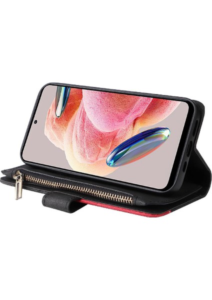 Xiaomi Redmi Not 12 4g Dokuz Kart Yuvaları ile Kickstand Koruyucu Kılıf (Yurt Dışından) fırsatları