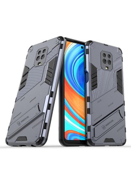 Xiaomi Redmi Not 9 Pro Max Koruyucu Kapak Kickstand Sağlam (Yurt Dışından)