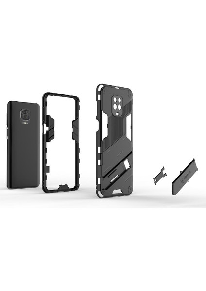 Xiaomi Redmi Not 9 Pro Max Koruyucu Kapak Kickstand Sağlam (Yurt Dışından)