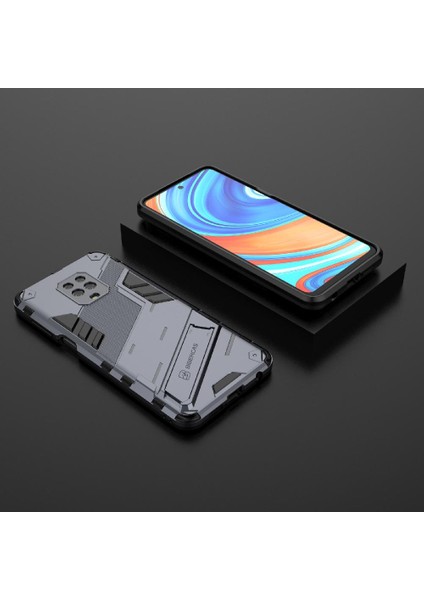 Xiaomi Redmi Not 9 Pro Max Koruyucu Kapak Kickstand Sağlam (Yurt Dışından)