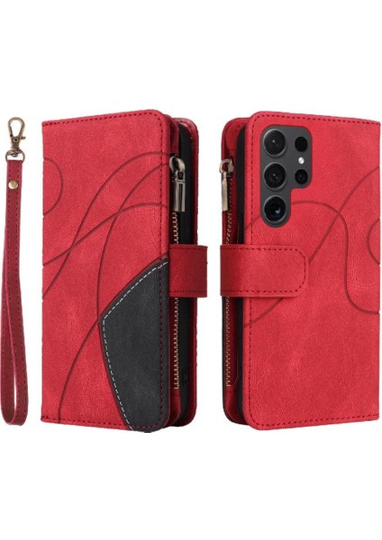 Kart Yuvası Standı Dokuz Kart Yuvaları ile Samsung Galaxy S24 Ultra Için Kılıf (Yurt Dışından)