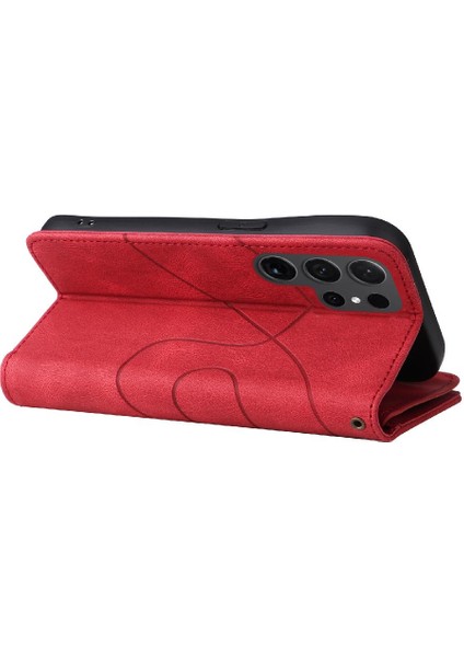 Kart Yuvası Standı Dokuz Kart Yuvaları ile Samsung Galaxy S24 Ultra Için Kılıf (Yurt Dışından)