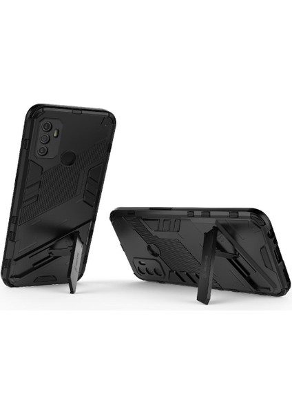 Oppo A53 4g Kickstand Koruyucu Kapak Için Kılıf Sağlam Askeri (Yurt Dışından)