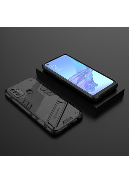 Oppo A53 4g Kickstand Koruyucu Kapak Için Kılıf Sağlam Askeri (Yurt Dışından)
