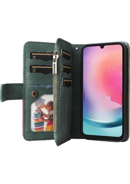 Samsung Galaxy A24 5g Fermuar Cüzdan Tarzı Iki Renkli Dikiş (Yurt Dışından) indirimleri