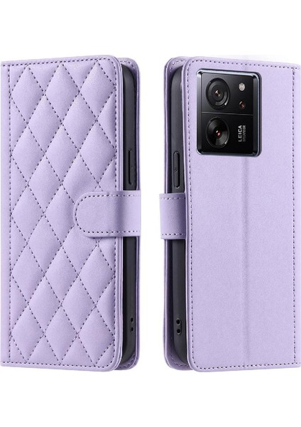 Telefon Kılıfı Için Xiaomi Redmi K60 Ultra Kafes El Kayışı Flip Folio Kart (Yurt Dışından)