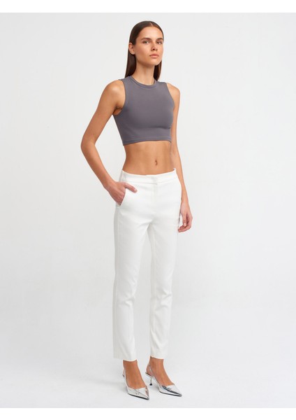 30125 Crop Top-Füme