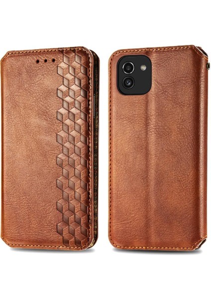 Samsung Galaxy A03 Zarif Iş Moda Tasarım Kapak Çevirin (Yurt Dışından)