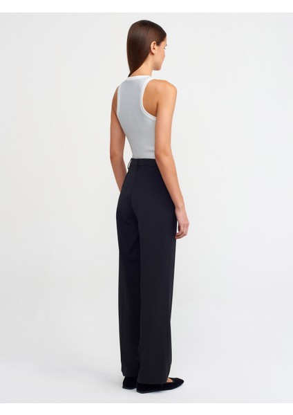 71261 Klasik Dümdüz Fit Pantolon-Siyah fiyatları