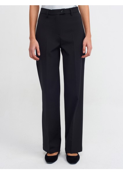 71261 Klasik Dümdüz Fit Pantolon-Siyah modelleri