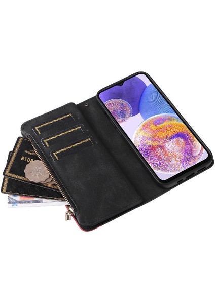 Samsung Galaxy A23 4g Için Kickstand Koruyucu Kart Yuvası Standı ile (Yurt Dışından)