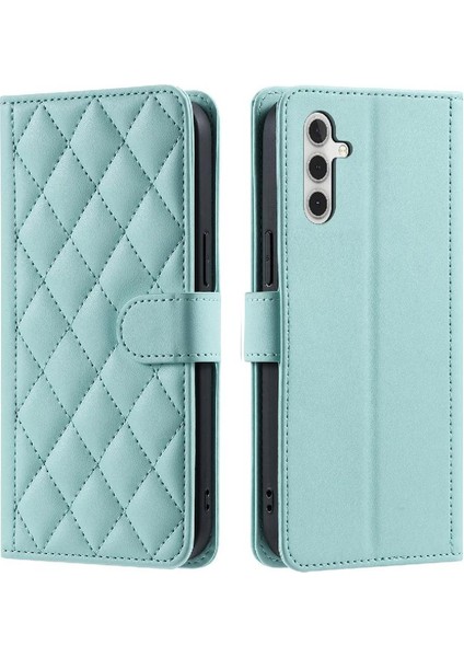 Telefon Kılıfı Için Samsung Galaxy A15 4g/5g Kart Yuvaları Tutucu El Kayışı Flip (Yurt Dışından)