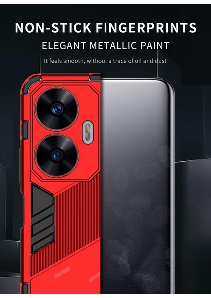 Realme C55 Koruyucu Kapak Sağlam Askeri Kickstand Için Kılıf (Yurt Dışından) modelleri