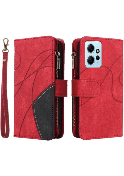 Xiaomi Redmi Not 12 4g Dokuz Kart Yuvaları ile Kickstand Koruyucu Kılıf (Yurt Dışından)