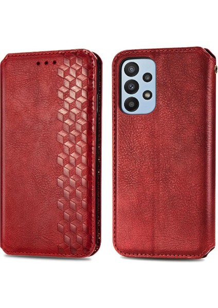 Samsung Galaxy A23 Cüzdan Fonksiyonu Zarif Iş Moda (Yurt Dışından) modelleri