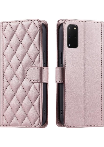 Samsung Galaxy S20 Artı El Kayışı Flip Için Telefon Kılıfı Folio Cüzdan Kart (Yurt Dışından)