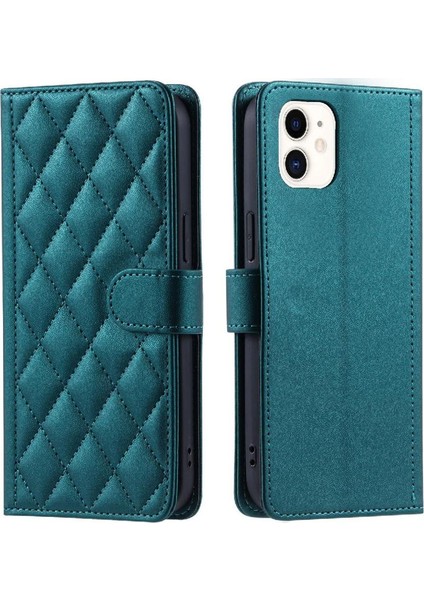 Iphone 11 Için Telefon Kılıfı Manyetik Kapak Folio Cüzdan Kart Yuvaları Tutucu (Yurt Dışından)