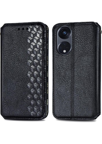 Oppo Oppo 8t 5g Deri Kılıf Için Kılıf Moda Tasarımı Zarif Iş (Yurt Dışından)