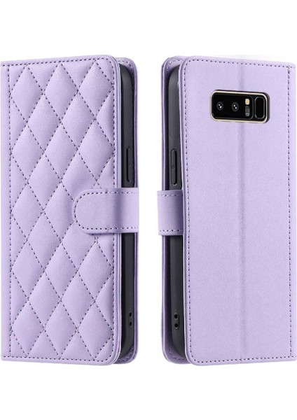 Samsung Galaxy Not 8 Için Telefon Kılıfı Flip Folio Cüzdan Kart Yuvaları Tutucu (Yurt Dışından)