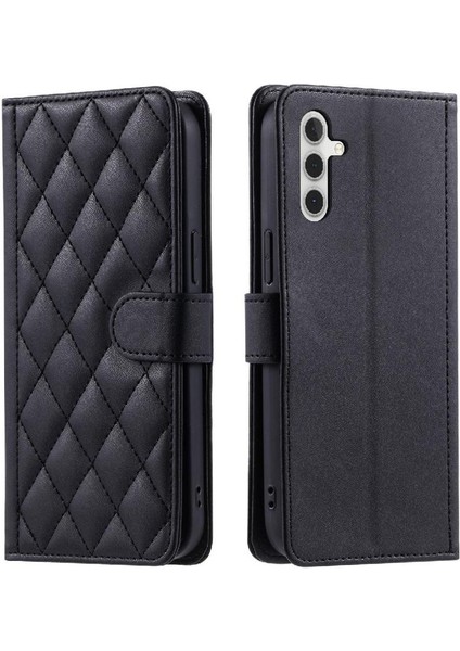 Telefon Kılıfı Için Samsung Galaxy A14 4g/5g El Kayışı Manyetik Flip Folio (Yurt Dışından)