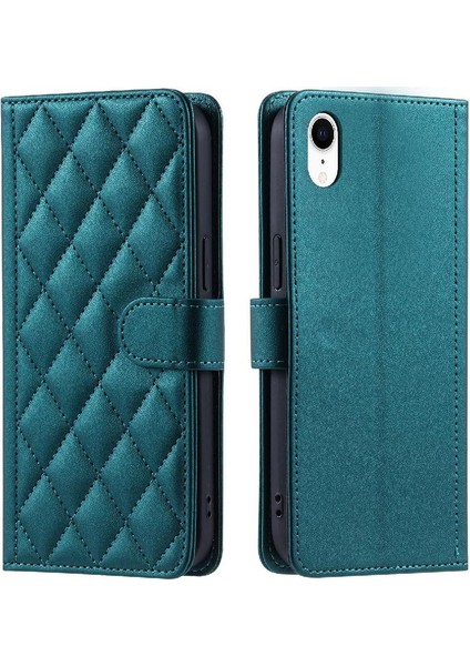 Iphone Xr El Kayışı Kart Yuvaları Tutucu Manyetik Kafes Için Telefon Kılıfı (Yurt Dışından)