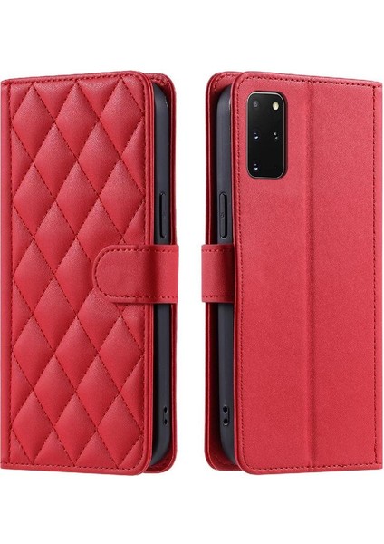 Samsung Galaxy S20 Artı El Kayışı Flip Için Telefon Kılıfı Folio Cüzdan Kart (Yurt Dışından)