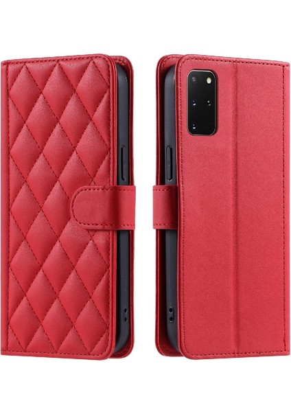 Samsung Galaxy S20 Artı El Kayışı Flip Için Telefon Kılıfı Folio Cüzdan Kart (Yurt Dışından)