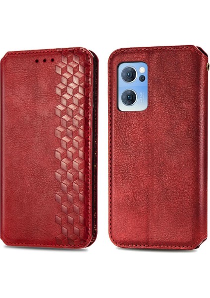 Oppo Oppo 7 5g Cüzdan Fonksiyonu Için Kılıf Deri Kılıf Zarif Iş (Yurt Dışından)