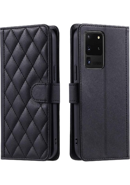 Samsung Galaxy S20 Ultra Kart Yuvaları Için Telefon Kılıfı Tutucu Kafes Manyetik (Yurt Dışından)