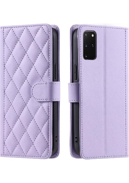 Samsung Galaxy S20 Artı El Kayışı Flip Için Telefon Kılıfı Folio Cüzdan Kart (Yurt Dışından)