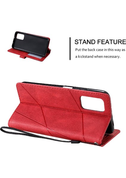 Xiaomi Redmi 9t Manyetik Pu Deri Kart Tutucu Kickstand Cüzdan (Yurt Dışından) modelleri