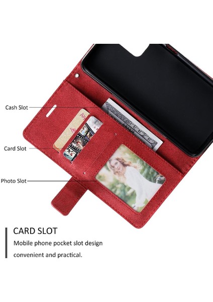 Xiaomi Redmi 9t Manyetik Pu Deri Kart Tutucu Kickstand Cüzdan (Yurt Dışından) indirimleri