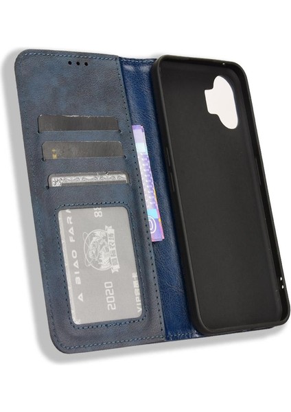 Nothing Kılıf Telefon 2 Pu Deri Manyetik Kapatma Cüzdan (Yurt Dışından)