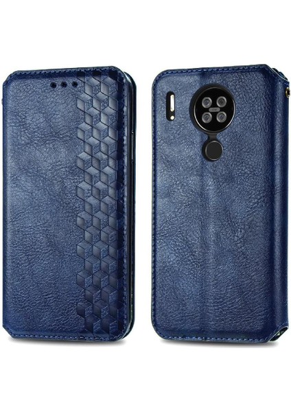 Blackview A80/A80S Cüzdan Fonksiyonu Için Kılıf Moda Tasarım Deri Çanta (Yurt Dışından)