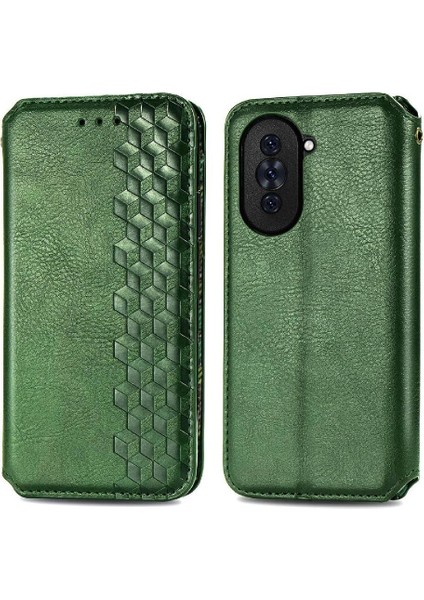 Huawei Nova 10 Için Kılıf Deri Kılıf Moda Tasarım Cüzdan Fonksiyonu Çevirin (Yurt Dışından)