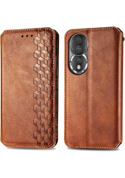 Huawei Onur 80 Cüzdan Fonksiyonu Için Kılıf Moda Tasarımı Zarif Durumda (Yurt Dışından)