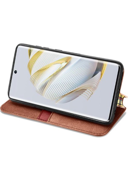 Huawei Nova 10 Için Kılıf Deri Kılıf Moda Tasarım Cüzdan Fonksiyonu Çevirin (Yurt Dışından) fırsatları