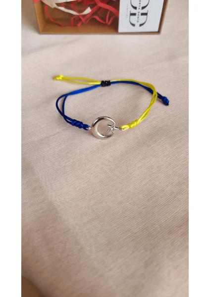 DD Jewelry Ay Yıldız Taraftar Bilekliği Fenerbahçe