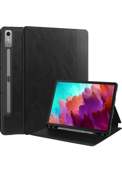 Shin-Wo Lenovo Xiaoxin Pad Pro 12.7 Folio Kılıf Çok Açılı Standlı Ince Hafif Koruyucu Kapak (Yurt Dışından)