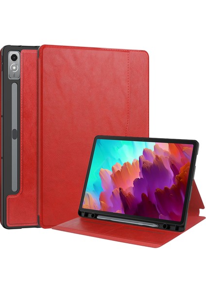 Lenovo Xiaoxin Pad Pro 12.7 Folio Kılıf Çok Açılı Standlı Ince Hafif Koruyucu Kapak (Yurt Dışından)