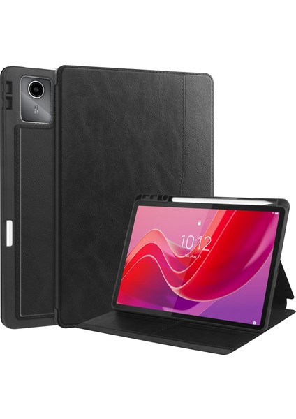Lenovo Tab M11 Folio Kılıf Çok Açılı Standlı Ince Hafif Koruyucu Kapak (Yurt Dışından)