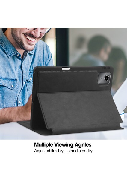 Lenovo Tab M11 Folio Kılıf Çok Açılı Standlı Ince Hafif Koruyucu Kapak (Yurt Dışından)