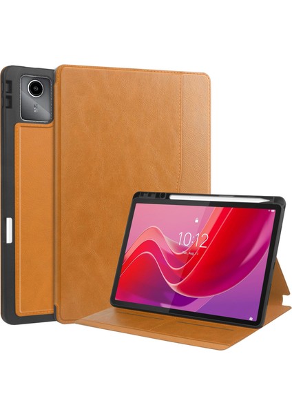 Lenovo Tab M11 Folio Kılıf Çok Açılı Standlı Ince Hafif Koruyucu Kapak (Yurt Dışından)