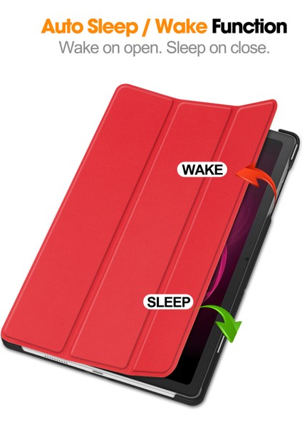 T-Mobel Revvl Tab 5g Folio Kılıf Çok Açılı Standlı Ince Hafif Koruyucu Kapak (Yurt Dışından)