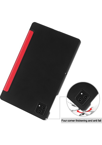 T-Mobel Revvl Tab 5g Folio Kılıf Çok Açılı Standlı Ince Hafif Koruyucu Kapak (Yurt Dışından)