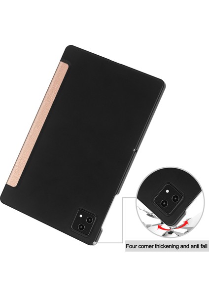 T-Mobel Revvl Tab 5g Folio Kılıf Çok Açılı Standlı Ince Hafif Koruyucu Kapak (Yurt Dışından)