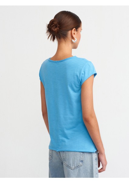 30699 Pamuklu T-Shirt-Turkuaz fiyatları