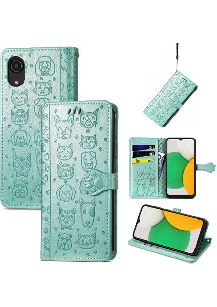 Samsung Galaxy A03 Çekirdek Kılıf Için Kılıf Kısa Kayış Darbeye Çevir (Yurt Dışından) modelleri